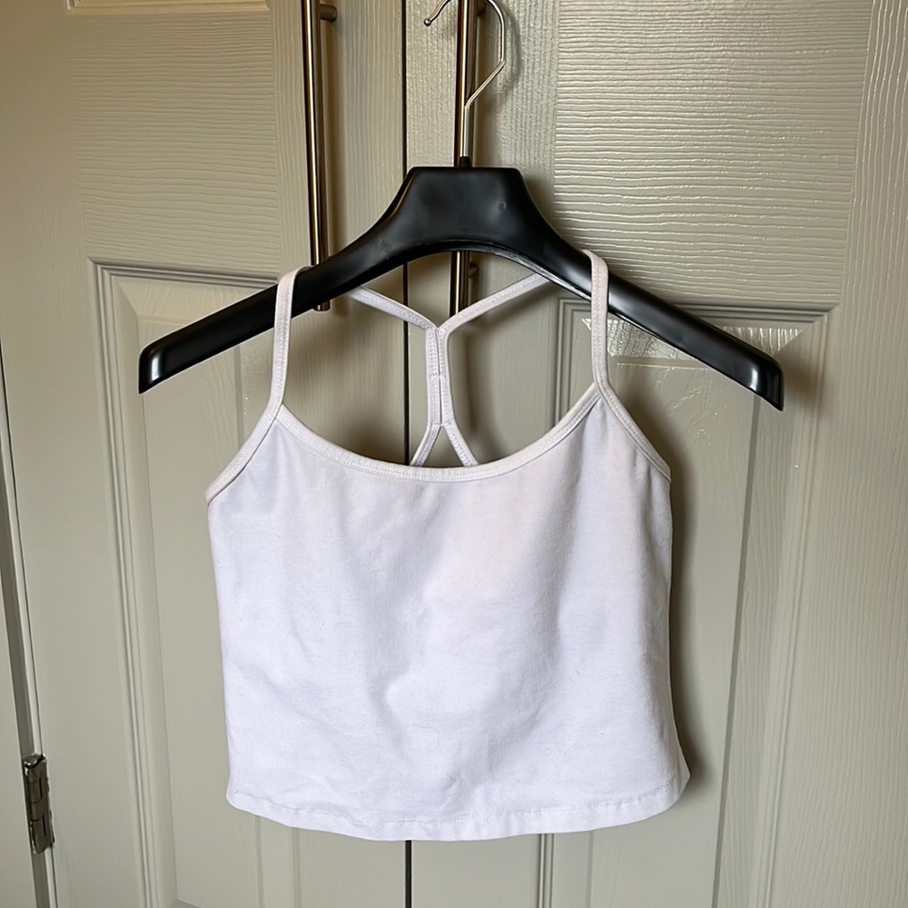 Beyond yoga white cami top